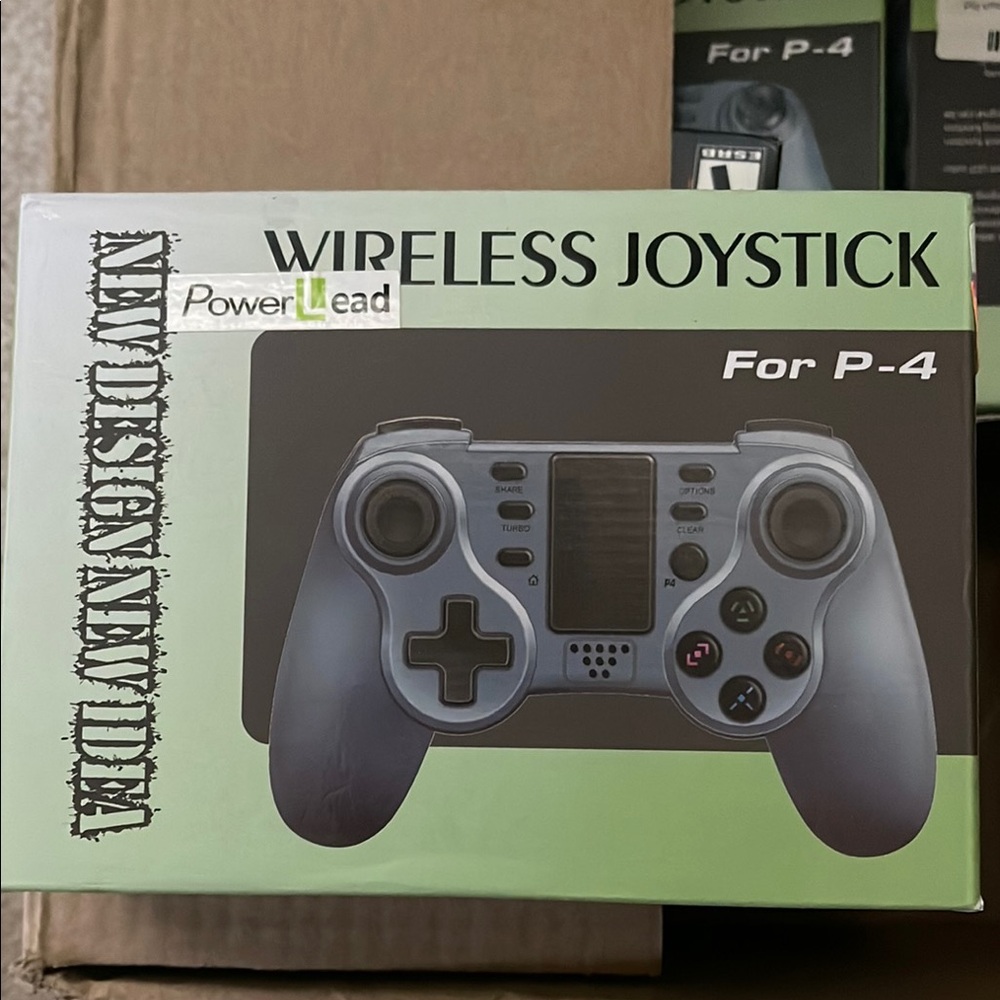 Wireless Joystick for P-4 - Black and Gray